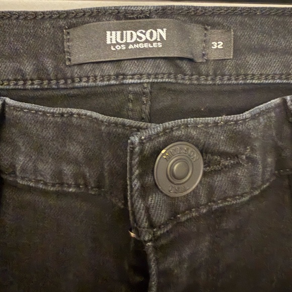 Hudson barely worn black  Barbara super skinny jeans - Picture 3 of 10